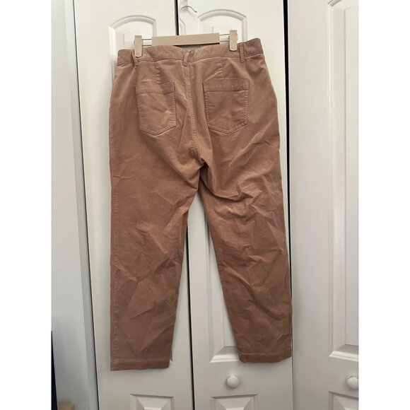 Joie khaki velvet cropped jeans with‎ patch pockets NWOT 29 - Picture 7 of 7